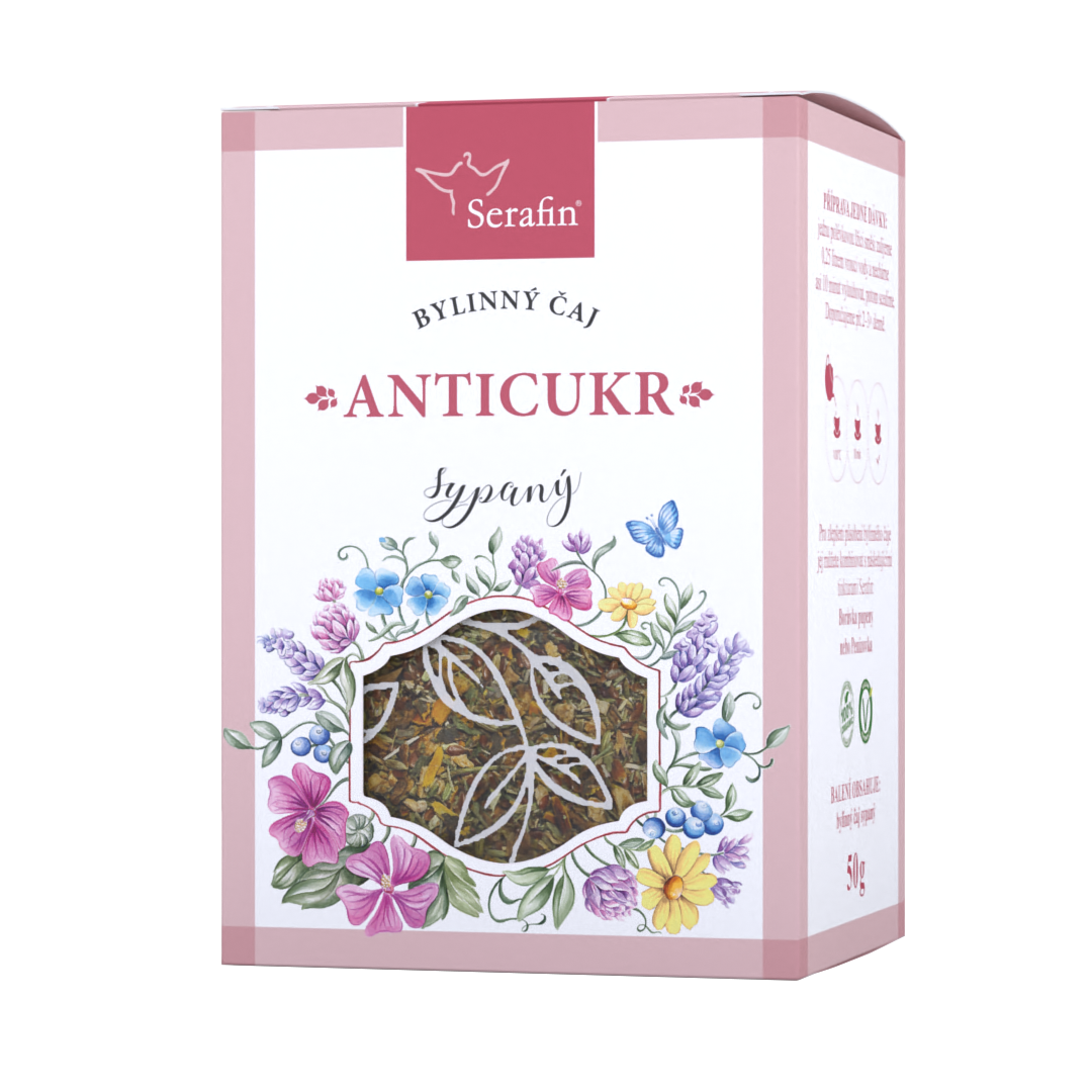 Anticukr – sypaný čaj | Serafin byliny