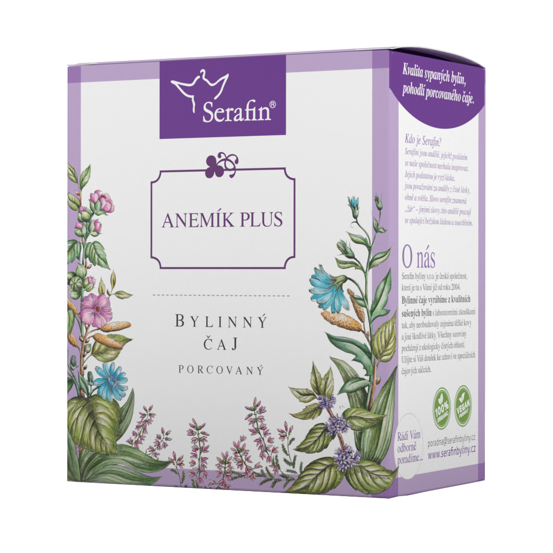 Anemík plus – porcovaný čaj | Serafin byliny