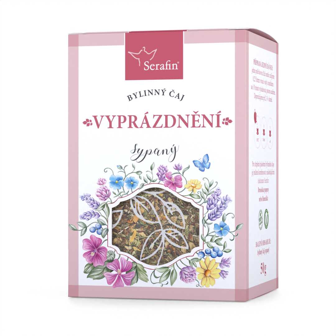 Serafin Vyprázdnění – sypaný čaj 50 g