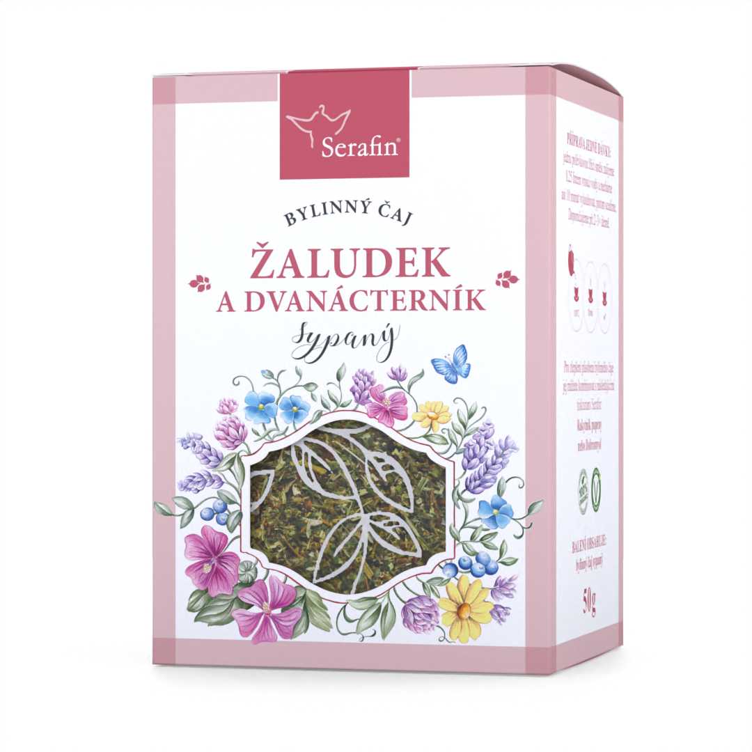 Serafin Žaludek a dvanácterník – sypaný čaj 50 g