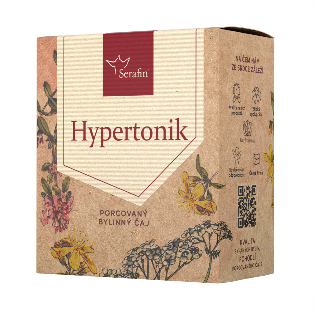 Hypertonik – porcovaný čaj | Serafin byliny