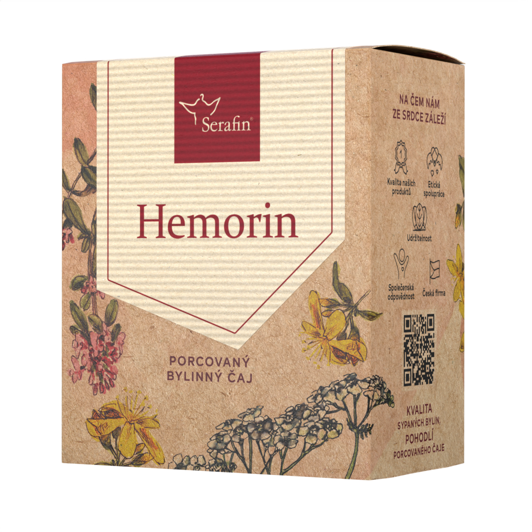 Hemorin – porcovaný čaj | Serafin byliny